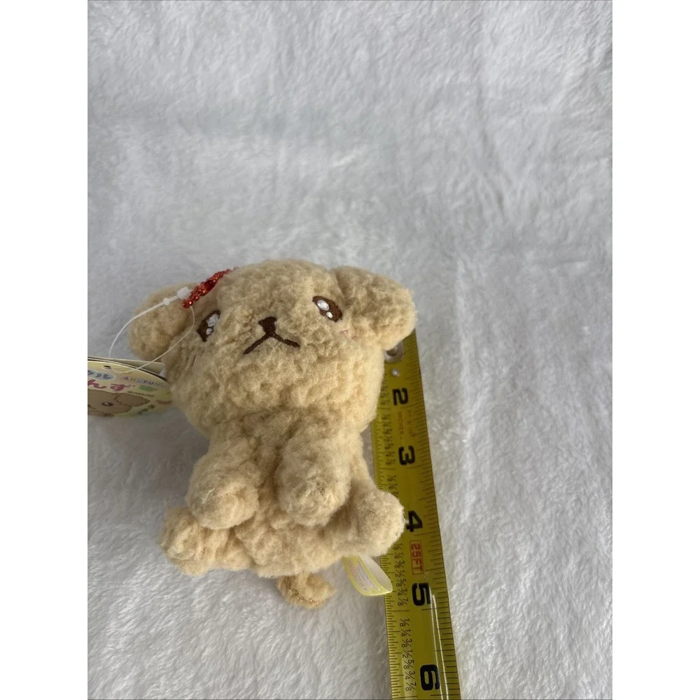 UruUru Teary Eyed Friends Series Brown Toy Poodle Plush Doll 4.5